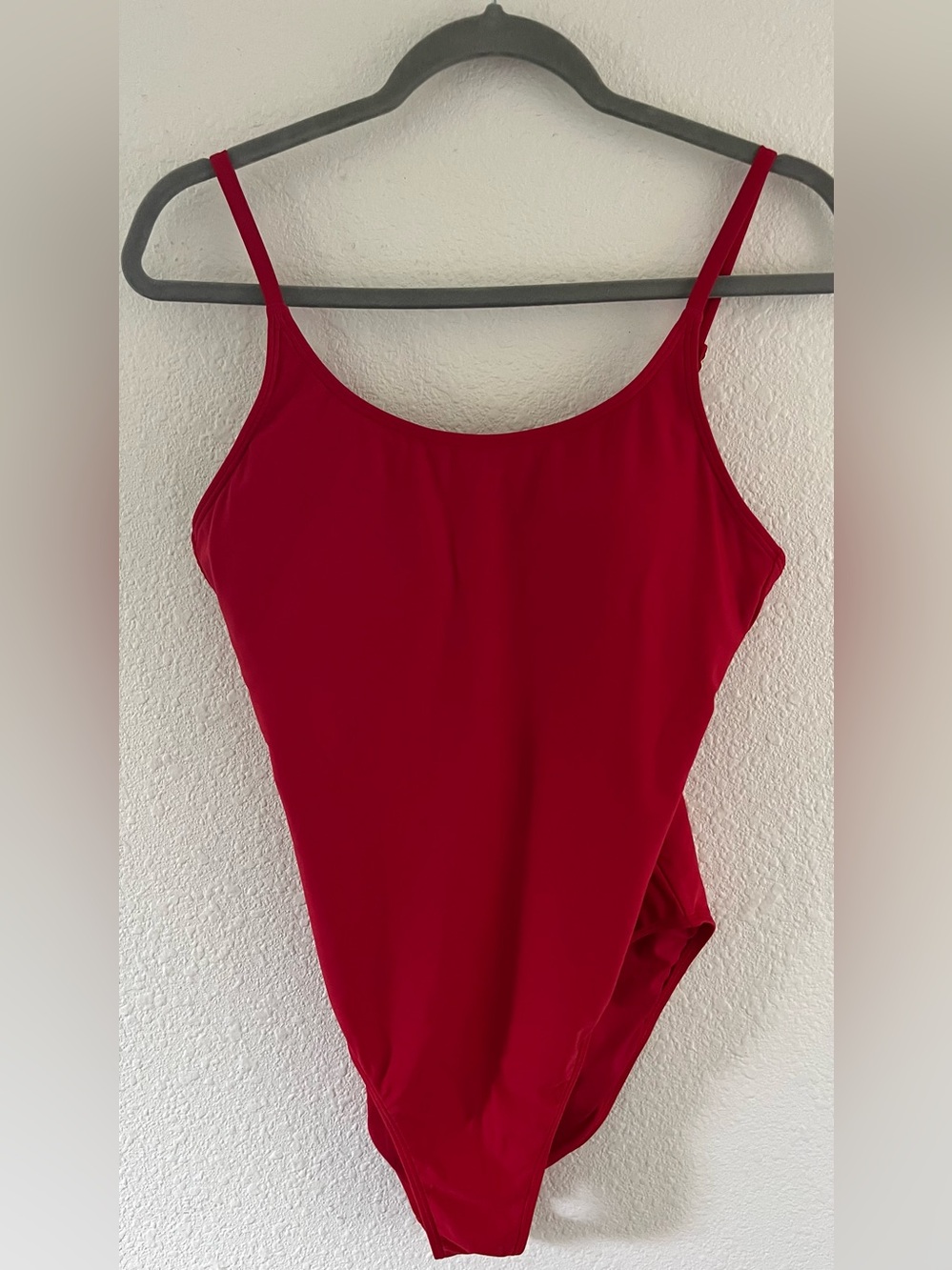 Quince Classic Red One-Piece Swimsuit